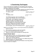 Preview for 35 page of Scantronic HOMELINK EXTRA Programming Manual