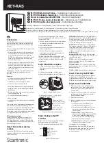 Scantronic KEY-RAS Installation Instructions Manual preview