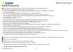 Preview for 6 page of Scarab Mistral Operating And Basic Maintenance Instructions