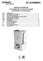 Preview for 1 page of Scarlett comfort SC-AH986M04 Instruction Manual