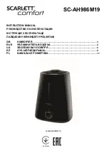 Scarlett Comfort SC-AH986M19 Instruction Manual preview