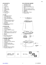 Предварительный просмотр 2 страницы Scarlett Comfort SC-AH986M19 Instruction Manual