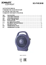 Scarlett Comfort SC-FH53008 Instruction Manual предпросмотр