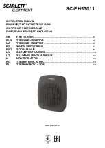 Scarlett comfort SC-FH53011 Instruction Manual preview