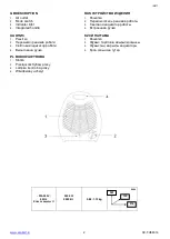 Предварительный просмотр 2 страницы Scarlett Comfort SC-FH53014 Instruction Manual