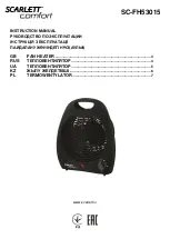 Scarlett Comfort SC-FH53015 Instruction Manual preview