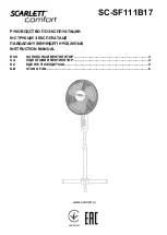 Scarlett COMFORT SC-SF111B17 Instruction Manual preview