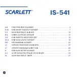 Предварительный просмотр 42 страницы Scarlett INDIGO INNOVATION Series Instruction Manual