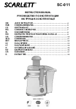 Предварительный просмотр 2 страницы Scarlett SC-011 Instruction Manual