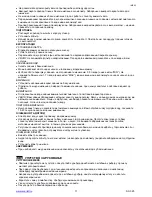 Предварительный просмотр 11 страницы Scarlett SC-025 Instruction Manual