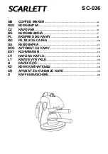 Preview for 1 page of Scarlett SC-036 Manual