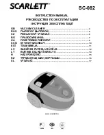 Scarlett SC-082 Instruction Manual preview