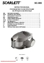 Preview for 1 page of Scarlett SC-085 Instruction Manual