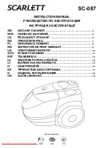 Scarlett SC-087 Instruction Manual предпросмотр