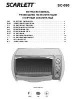 Preview for 1 page of Scarlett SC-090 Instruction Manual