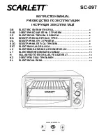 Preview for 1 page of Scarlett SC-097 Instruction Manual