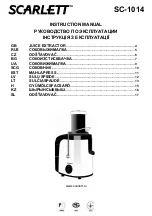 Scarlett SC-1014 Instruction Manual предпросмотр