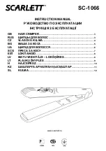 Preview for 1 page of Scarlett SC-1066 Instruction Manual