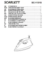 Scarlett SC-1131S Instruction Manual предпросмотр