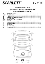 Предварительный просмотр 2 страницы Scarlett SC-1143 Instruction Manual