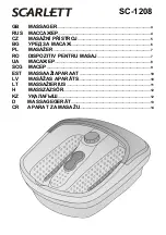 Preview for 1 page of Scarlett SC-1208 Instruction Manual