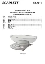 Preview for 2 page of Scarlett SC-1211 Instruction Manual