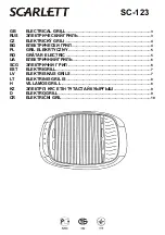 Scarlett SC-123 Instruction Manual preview