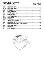 Preview for 1 page of Scarlett SC-182 Manual