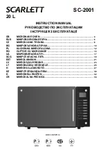 Scarlett SC-2001 Instruction Manual preview