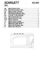 Scarlett SC-293 Instruction Manual preview