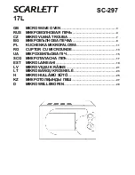 Scarlett SC-297 Instruction Manual preview