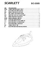 Scarlett SC-330S Instruction Manual предпросмотр