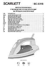 Scarlett SC-331S Instruction Manual предпросмотр