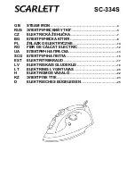 Scarlett SC-334S Instruction Manual предпросмотр