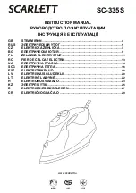 Предварительный просмотр 2 страницы Scarlett SC-335S Instruction Manual