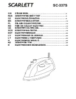 Scarlett SC-337S Instruction Manual предпросмотр