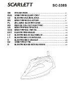 Scarlett SC-338S Instruction Manual предпросмотр