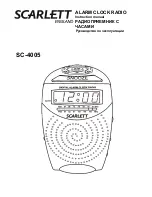 Scarlett SC-4005 Instruction Manual preview