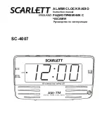 Scarlett SC-4007 Instruction Manual preview