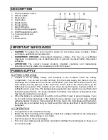 Preview for 2 page of Scarlett SC-4007 Instruction Manual