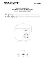 Предварительный просмотр 1 страницы Scarlett SC-411 Instruction Manual