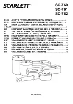 Preview for 1 page of Scarlett SC-760 Operating Manual