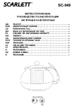 Preview for 2 page of Scarlett SC-949 Instruction Manual