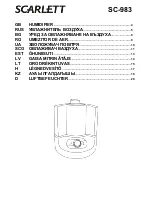 Scarlett SC-983 Instruction Manual preview