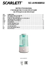 Scarlett SC-AH986M02 Instruction Manual preview