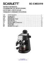 Preview for 1 page of Scarlett SC-CM33019 Instruction Manual