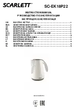 Scarlett SC-EK18P22 Instruction Manual preview