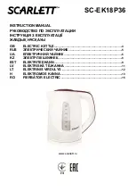 Scarlett SC-EK18P36 Instruction Manual preview