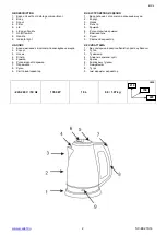 Предварительный просмотр 2 страницы Scarlett SC-EK21S14 Instruction Manual