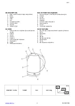 Предварительный просмотр 2 страницы Scarlett SC-EK21S59 Instruction Manual